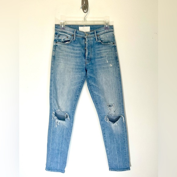 MOTHER SUPERIOR The Stinger Flood High As The Heavens Button Skinny Jeans Sz.26 - Picture 10 of 13